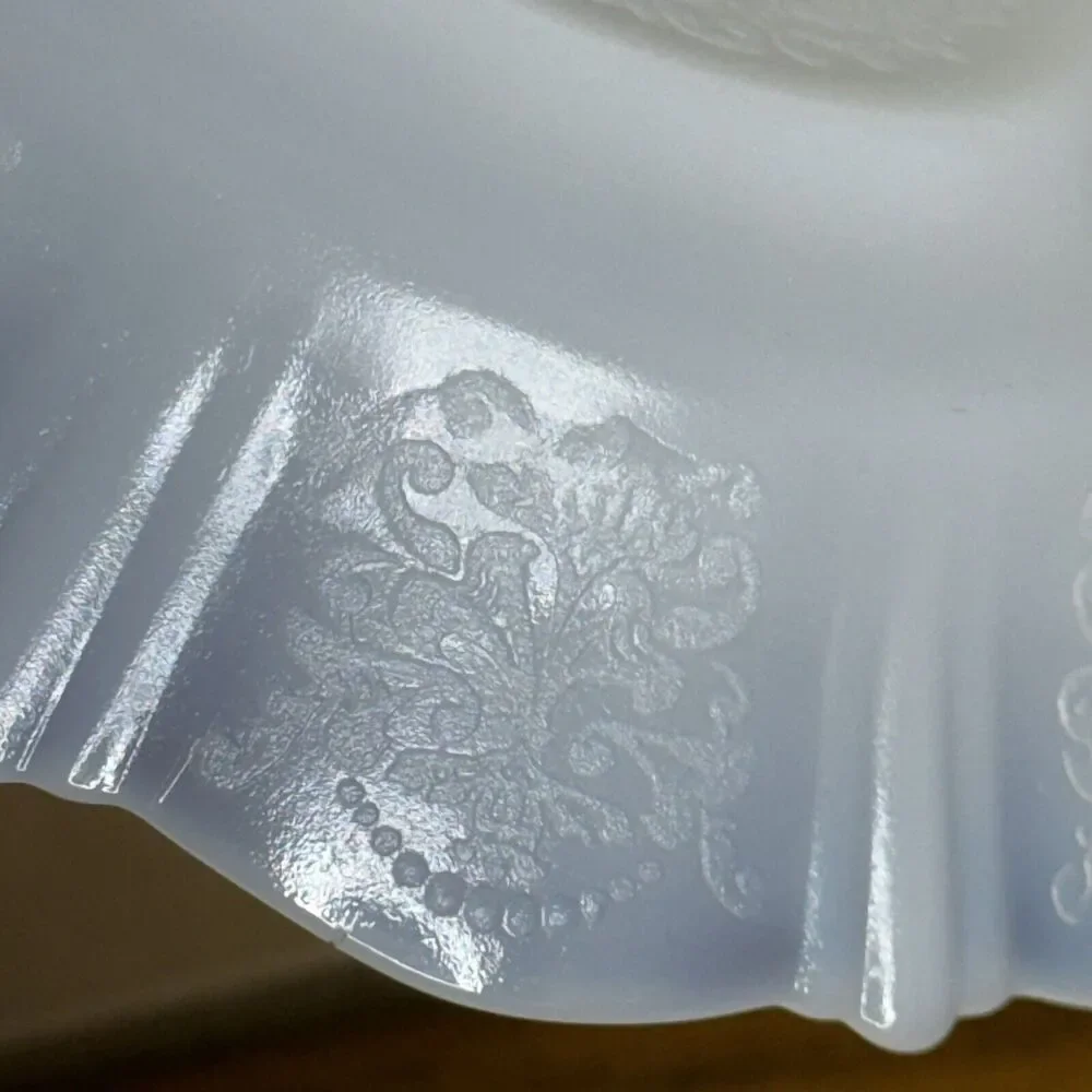 Vintage Macbeth Evans American Sweetheart Monax Bowl Dessert‎ Small Thin Glass